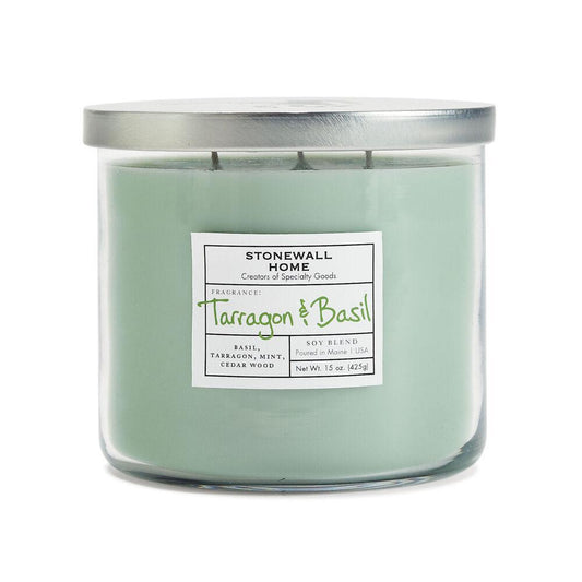 Stonewall Kitchen Candle Tarragon & Basil - 0.93 lb Bowl 651505