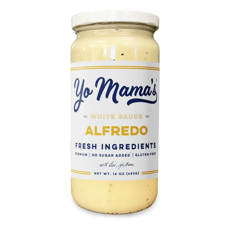 Yo Mama's Foods - Classic Alfredo Sauce 16oz - E1063