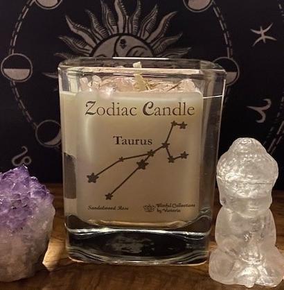 Blissful Connections - Taurus Candle 9 oz Cube