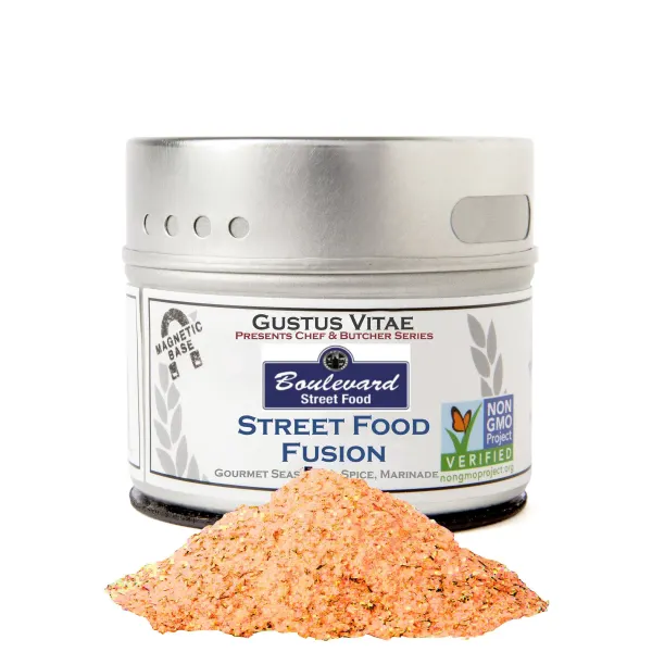 Gustus Vitae Street Food Fusion Seasoning - Tin DISVEN