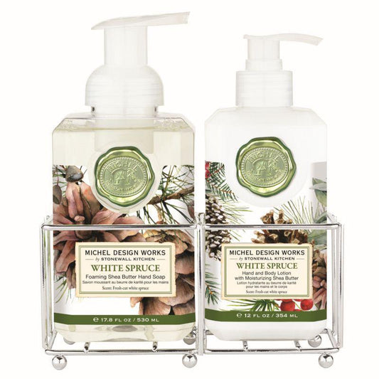 Michel Design Works - White Spruce Hand Care Caddy - 846362