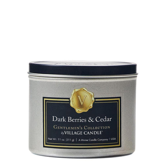 Village Candle - Dark Berries & Cedar 11oz 4130015