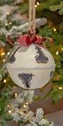Medium Colorful Christmas Bell White #5 (E) - ZR195519