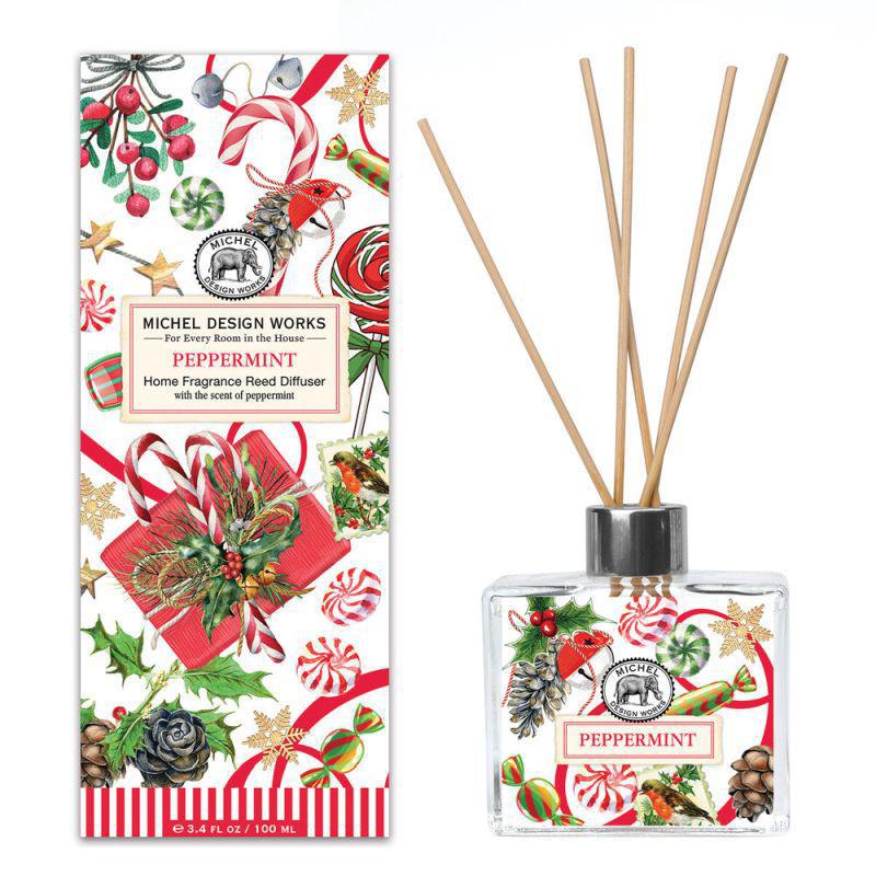 Stonewall Kitchen - Michel Design Works - Peppermint Home Fragrance Reed Diffuser 3.38 oz Bottle 823347