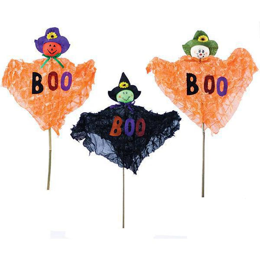 Land & Sea - Halloween Scarecrow Stake 24" - HP139