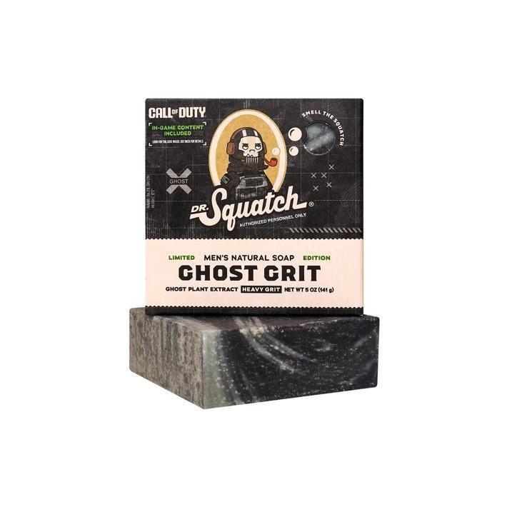 Dr. Squatch - Call of Duty - Ghost Grit Bar Soap 5 oz - WH-BAR-GHG-01