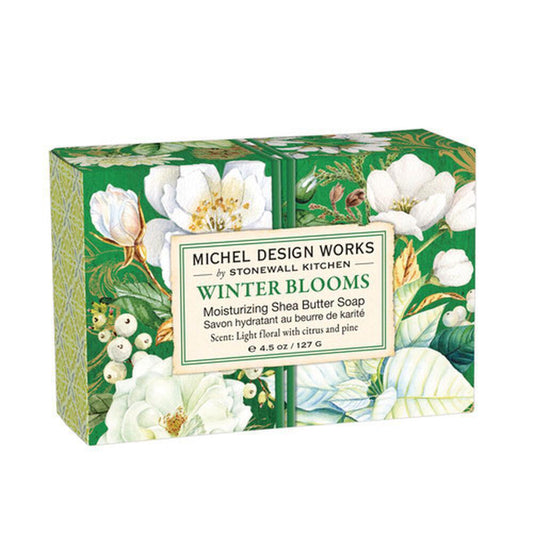 Michel Design Works - Winter Blooms 4.5 oz Boxed Soap 816395 DISVEN