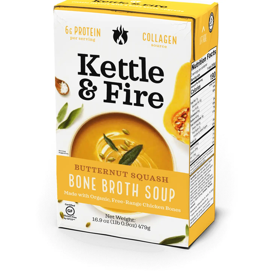 Kettle & Fire - Butternut Squash Bone Broth Soup 16.9oz DISCOSVF
