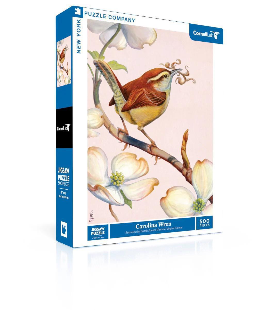 New York Puzzle Company - Carolina Wren - NPZCB2535