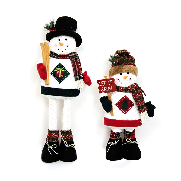 Land & Sea - Extendable Leg Snowman 23" HP228