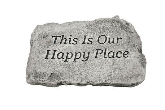 Massarelli's - 10" Stone This Is Our Happy Place 1805