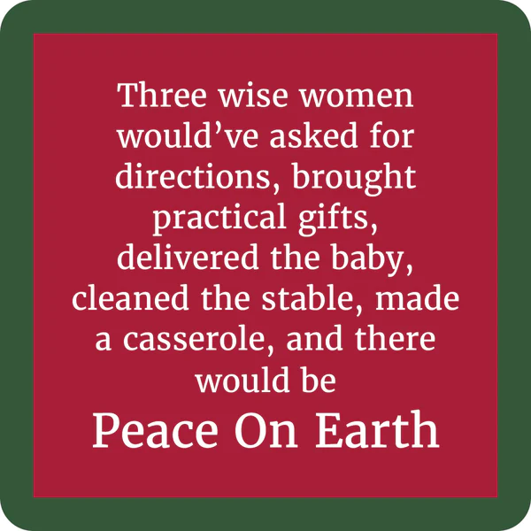 Drinks On Me: Coaster: Peace on Earth 1197