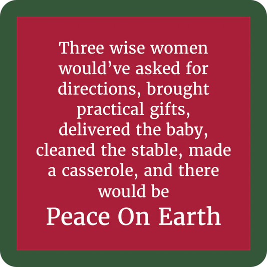 Drinks On Me: Coaster: Peace on Earth 1197