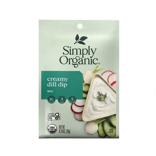 Simply Organic - Creamy Dill Dip Mix 0.7 oz - 18843