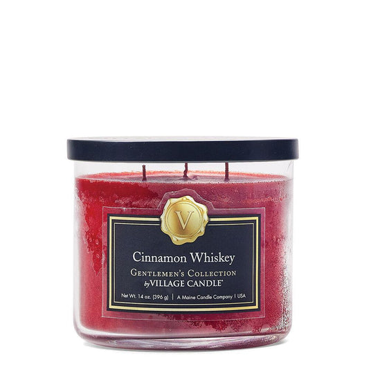 Stonewall Kitchen - Village Candle - Cinnamon Whiskey - 14 oz Bowl 4170105