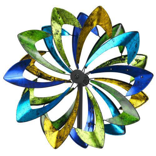 RCS SPINNER YELLOW GREEN BLUE Petals 34474 81652224