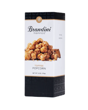 Brandini Toffee - Toffee Popcorn 6 oz Box