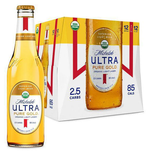 Michelob Ultra Pure Gold Bottle 6Pck 1010822 DISCO