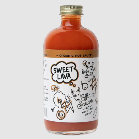 Effin Sauces Co - Sweet Lava Organic Hot Sauce 8 oz