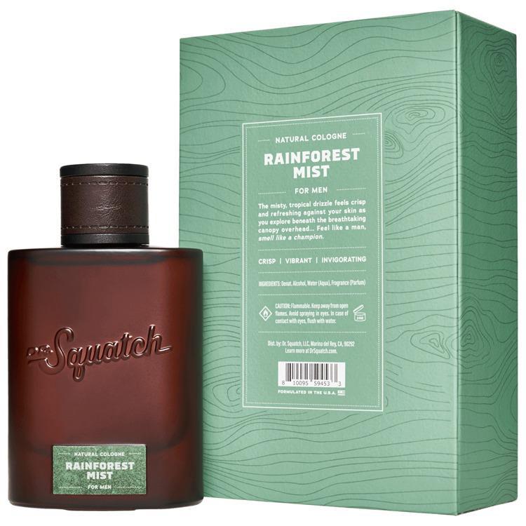 Dr. Squatch - Rainforest Mist Cologne 1.7 oz - WH-SCL-RAM-01