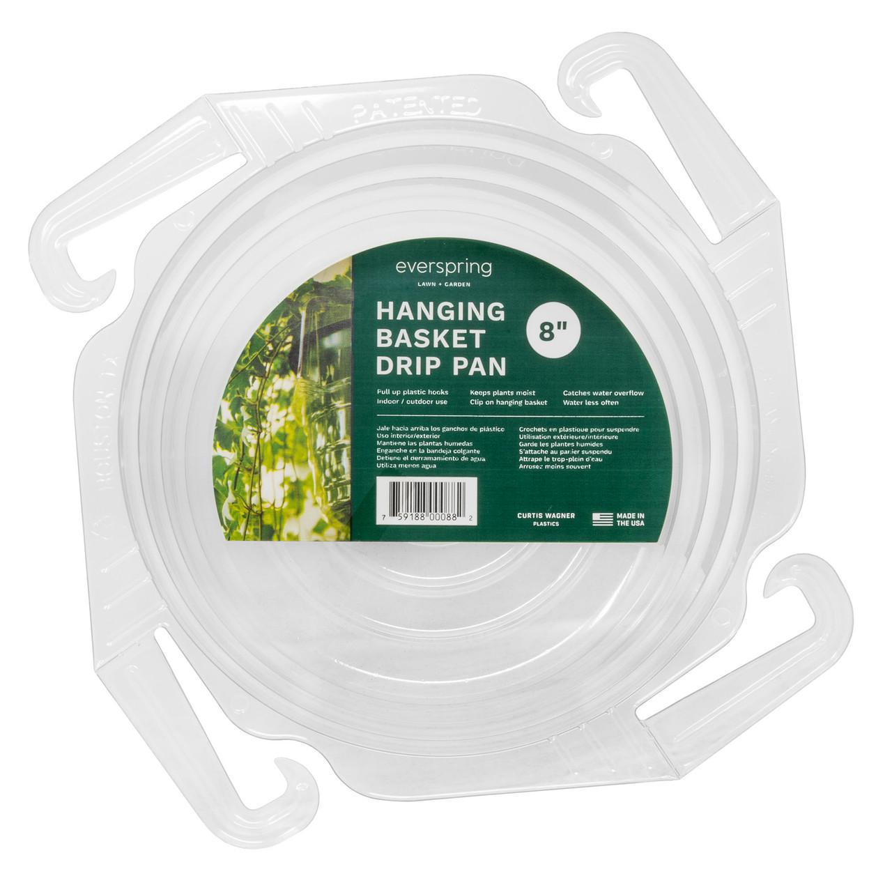 Curtis Wagner - 8" Hanging Basket Drip Pan - 81080002