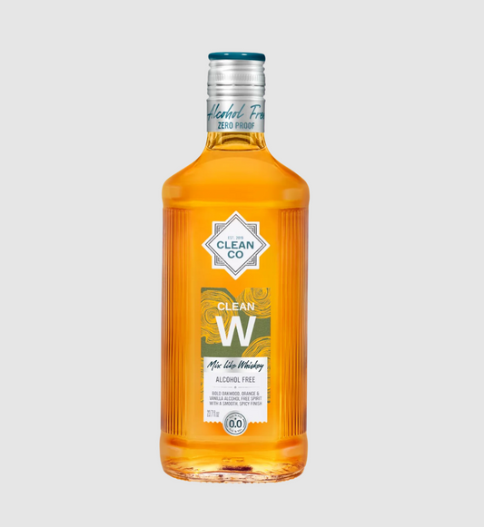 Clean Co  - Whiskey Alternative - Non-Alcoholic Whiskey - 23.7oz 299212