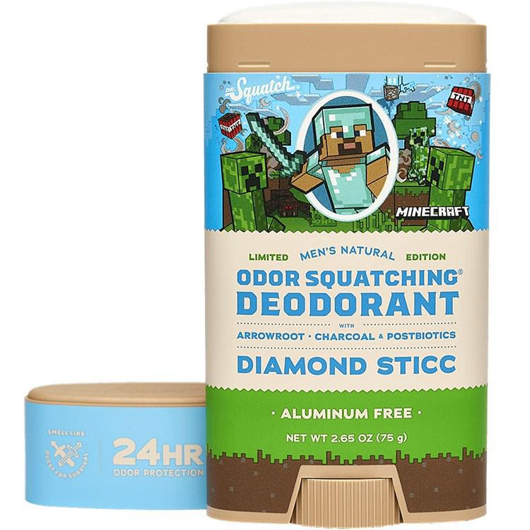 Dr. Squatch - Diamond Sticc Deodorant 2.65oz - WH-DEO-MNC-01