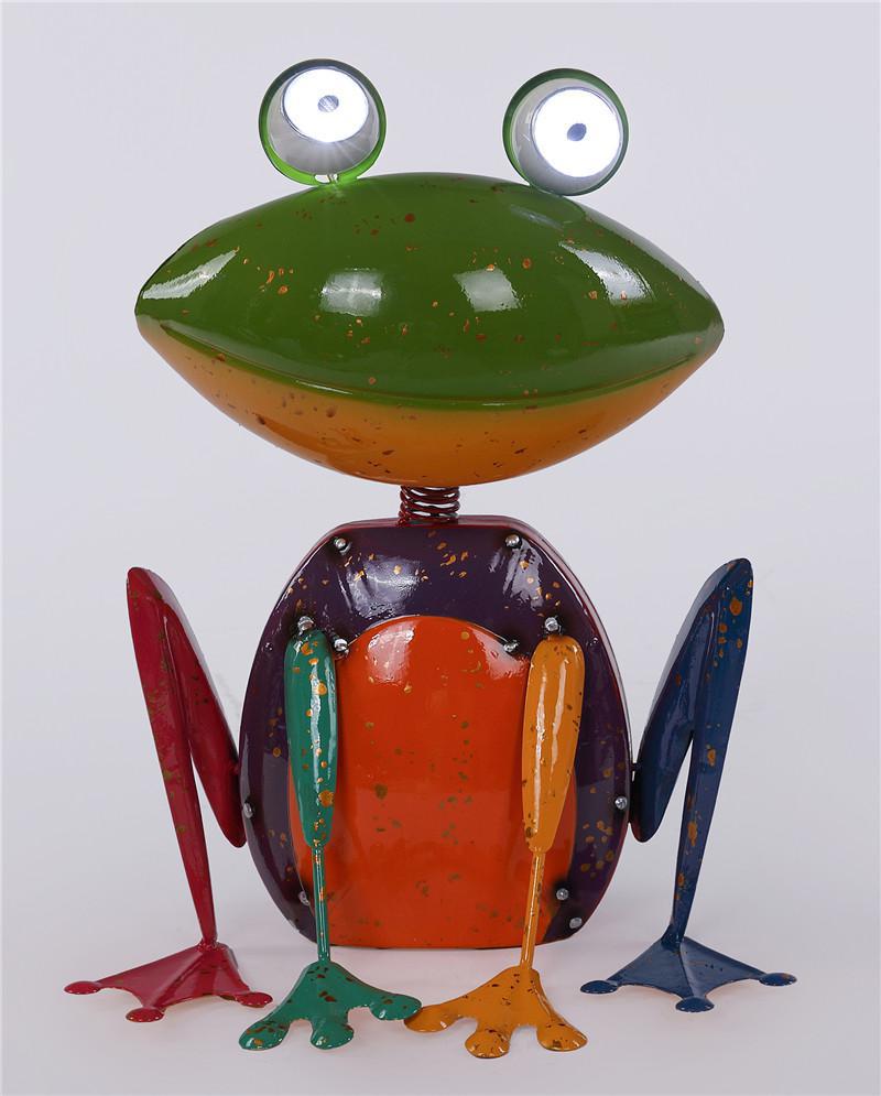 Special T - Metal Bright Glow Frog Sit - T25030