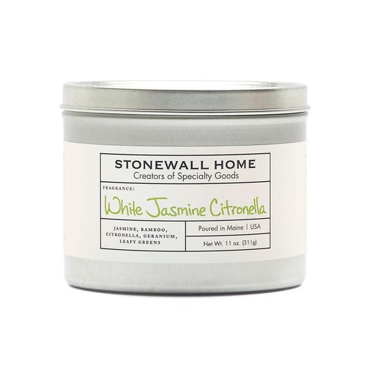 Stonewall Kitchen White Jasmine Citronella  0.68 lb tin 651301