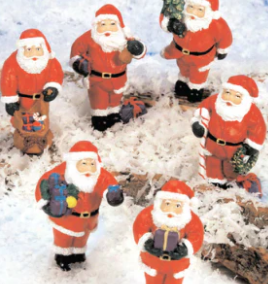 Land & Sea - 2" Mini Santa - MST100