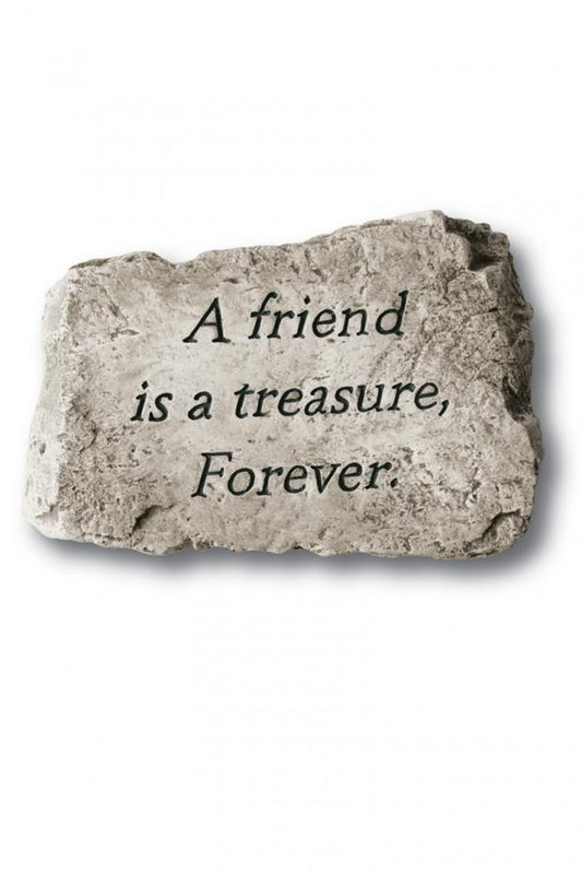 Massarelli's - 10" Stone A Friend Is a Treasure 1897