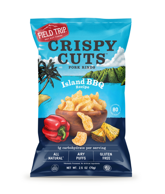 Field Trip Snacks - Pork Rinds - Island BBQ, 2.5 oz DISCO