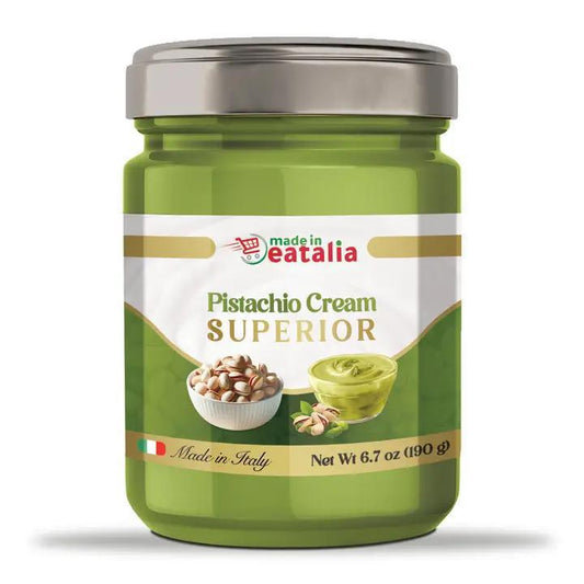 Made in Eatalia - Pistachio Cream Superior – 45% Pistachios 6.7 oz