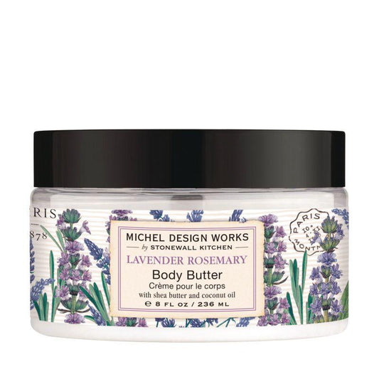 Michel Design Works -  Lavender Rosemary Body Butter 8oz 844081