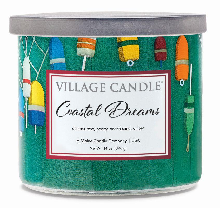 Stonewall Kitchen - Village Candle - Coastal Dreams - Luminary Bowl - 14 oz Bowl 4170112