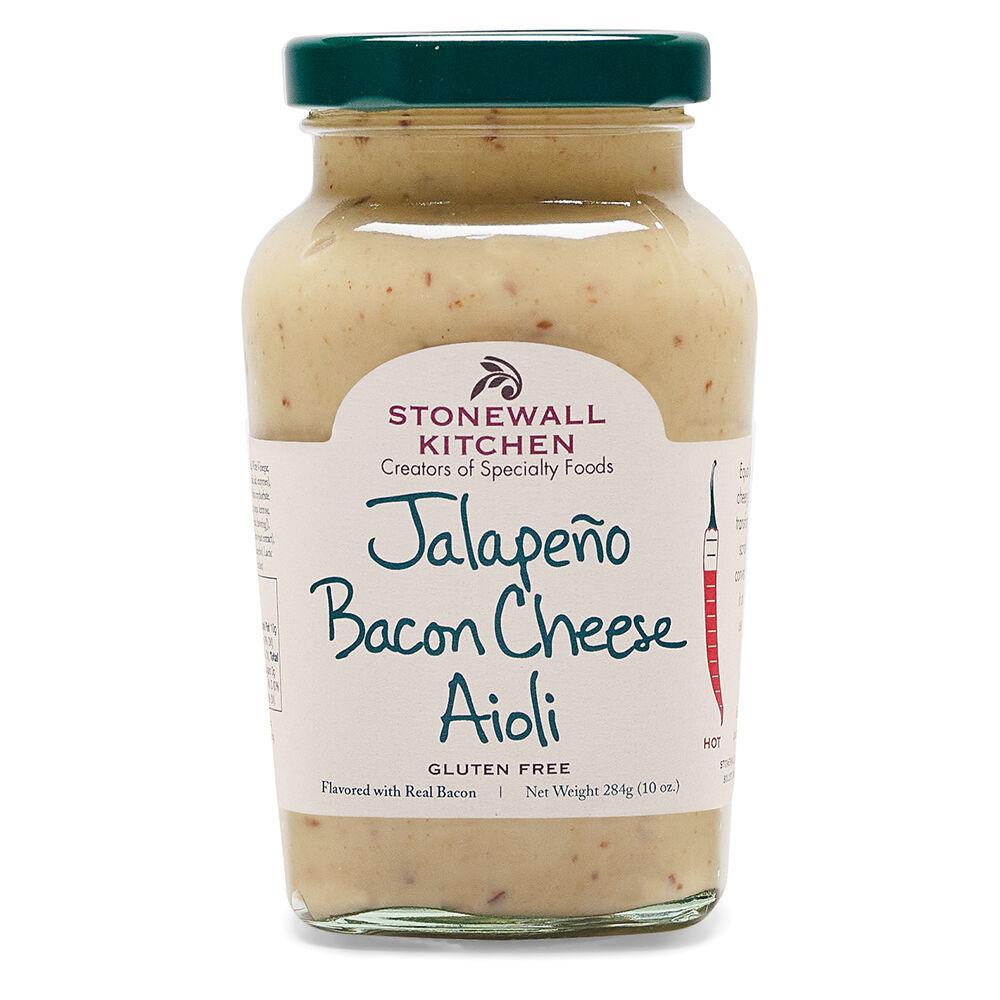 Stonewall Kitchen - Jalapeno Bacon Cheese Aioli 10 oz jar 111340 DISCO SVF