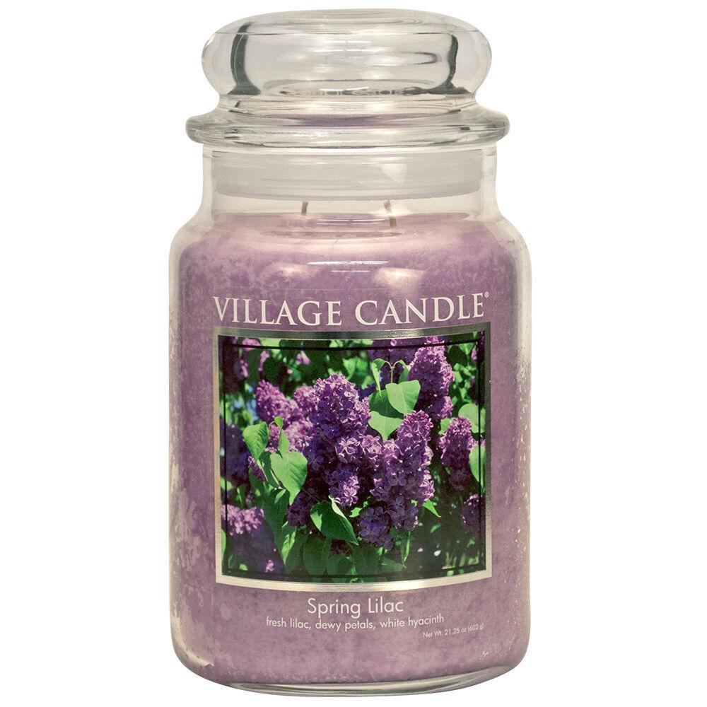 Stonewall Kitchen - Village Candle - Spring Lilac Candle 21.25 oz Large Dome - 4260054