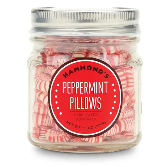 Hammond's Candies - Pillows Organic Mint Jar 4oz - ORPI00112