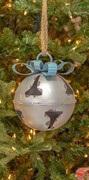 Medium Colorful Christmas Bell Silver #4 (F) - ZR195519