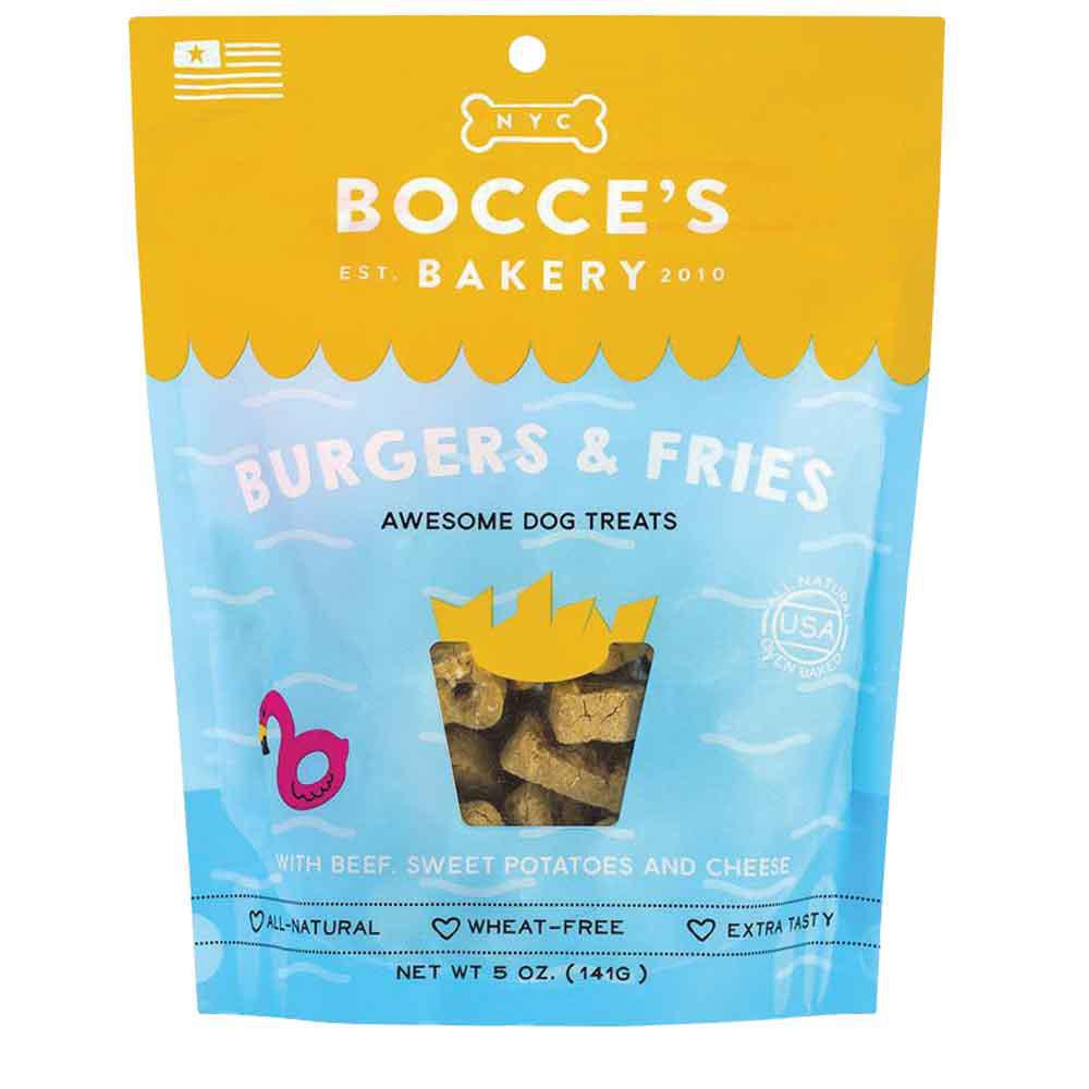 Bocce's Bakery - Burgers & Fries Dog Treats - 5 Oz 24500725