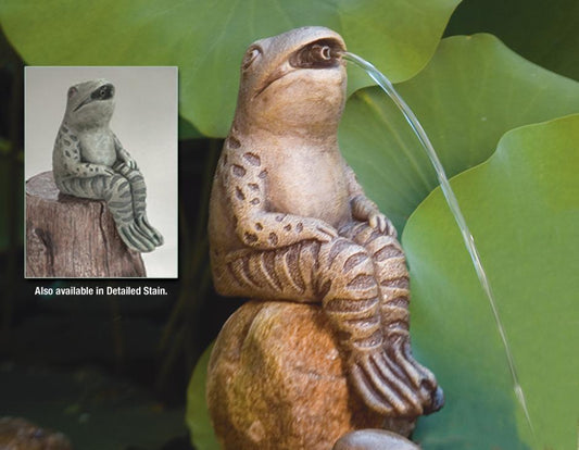 Massarelli's - Sitting Frog - Plumbed  9690