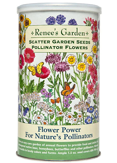 Renee's Garden - Scatter Cans - Flower Power Pollinator 1.5oz 8182