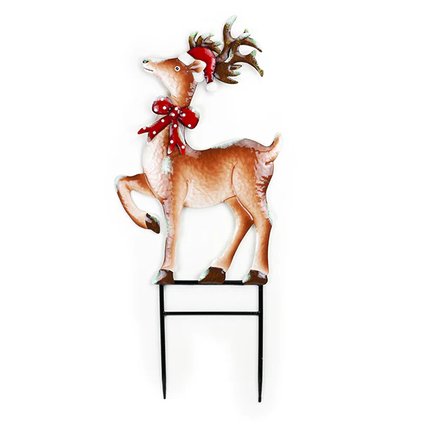 Land & Sea - Metal Reindeer 35" HP283
