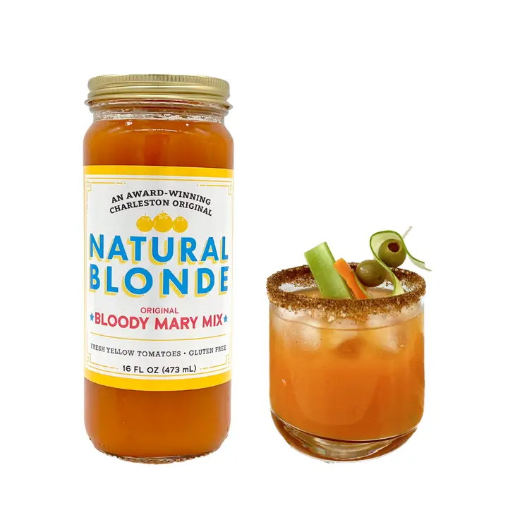 Natural Blonde -  Original Bloody Mary Mix All Natural 16oz Jar DISSVF