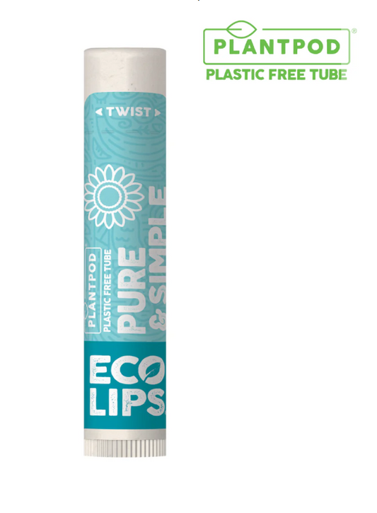 Eco Lips Plant Pod - Pure & Simple Coconut Lip Balm (0.15 oz.)  - 239974
