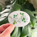 Raven's Edge Studio - Herb Sticker ~ "Herban Life"