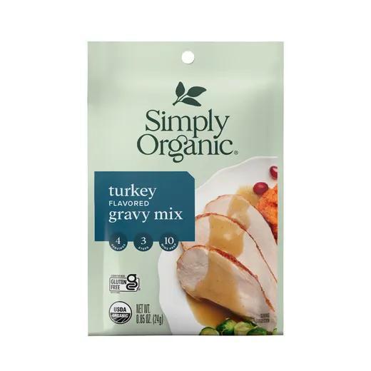 Simply Organic - Turkey Flavored Gravy Mix 0.85 oz - 18545