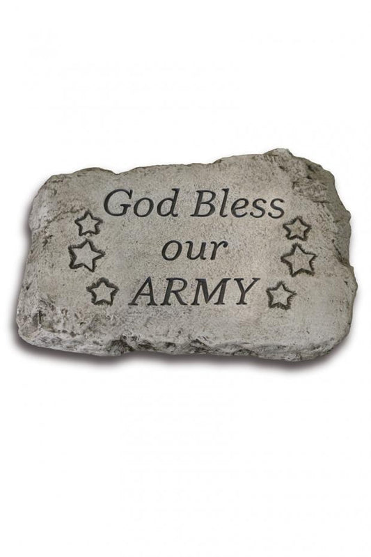 Massarelli's - 10" Stone God Bless Our Army 1850