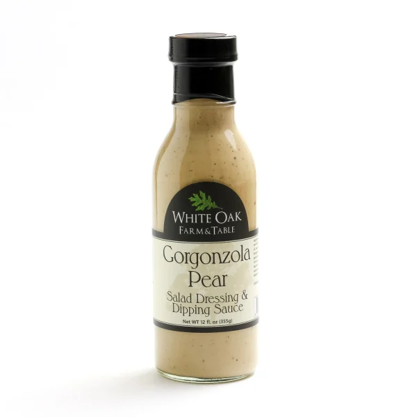 White Oak Farm and Table Salad Dressing - Gorgonzola Pear  12 oz DISCO