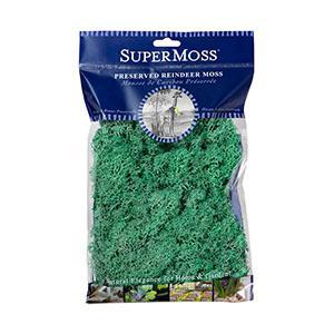 SUPERMOSS REINDEER MOSS PRESERVED ‐ MINT BAG 2 OZ 23176  80230705